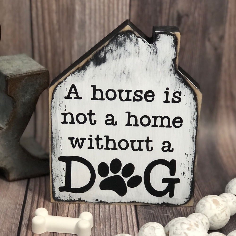 Dog Lover Wood Sign